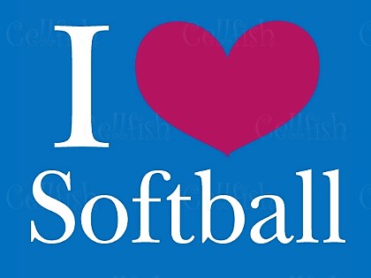 I Heart Softball