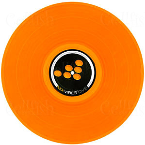 Orange Vinyl Record
