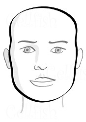 Square Shape Face