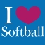 I Heart Softball