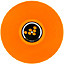 Orange Vinyl Record